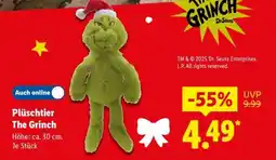 Lidl Plüschtier The Grinch Angebot