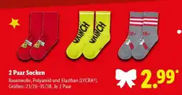 Lidl 2 Paar Socken Angebot