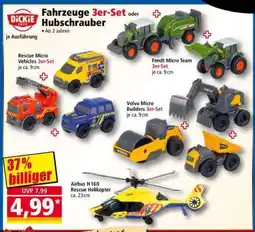 Norma Fahrzeuge 3er-Set oder Hubschrauber Angebot