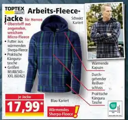 Norma Arbeits-Fleecejacke Angebot