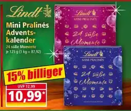 Norma Mini Pralinés Adventskalender Angebot