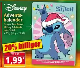 Norma Disney Advents-kalender Angebot