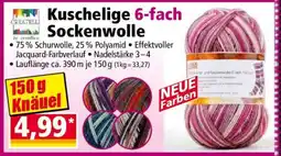 Norma Kuschelige 6-fach Sockenwolle Angebot
