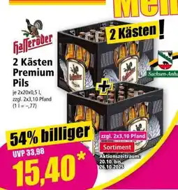 Norma 2 Kästen Premium Pils Angebot