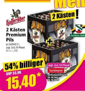 Norma 2 Kästen Premium Pils Angebot