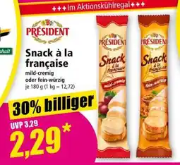 Norma President Snack à la française Angebot