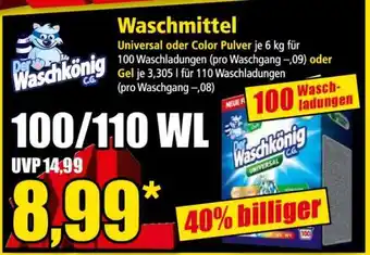 Norma Waschmittel Angebot