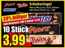 Norma Schokoriegel Angebot