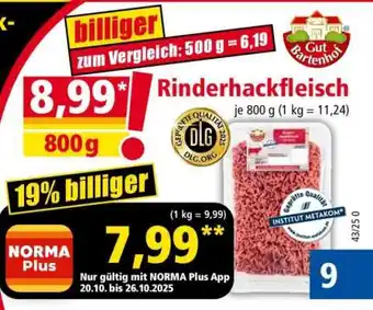 Norma Rinderhackfleisch Angebot