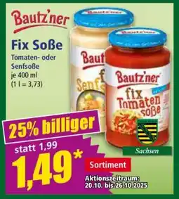 Norma Fix Soße Angebot