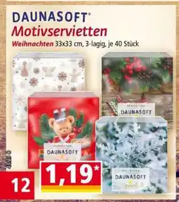 Norma DAUNASOFT Motivservietten Angebot