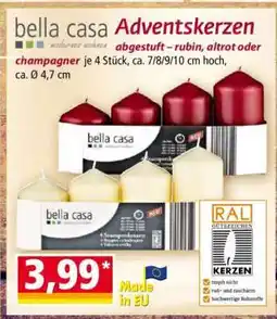 Norma bella casa Adventskerzen Angebot
