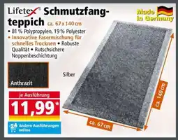 Norma Lifetex Schmutzfangteppich Angebot