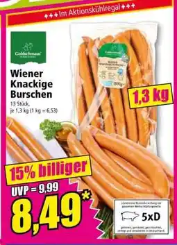 Norma Wiener Knackige Burschen Angebot
