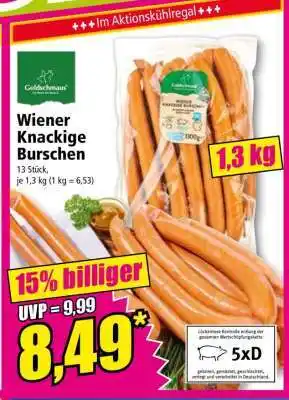Norma Wiener Knackige Burschen Angebot