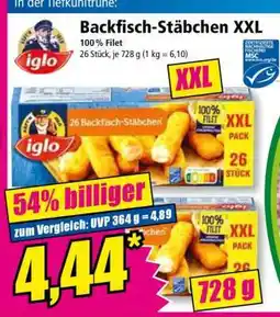 Norma Backfisch-Stäbchen XXL Angebot