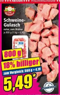 Norma Schweine-Gulasch Angebot