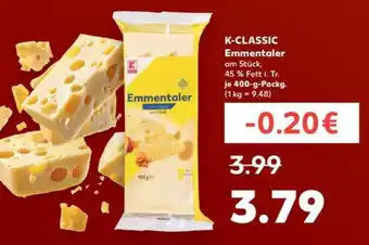 Kaufland K-CLASSIC Emmentaler Angebot