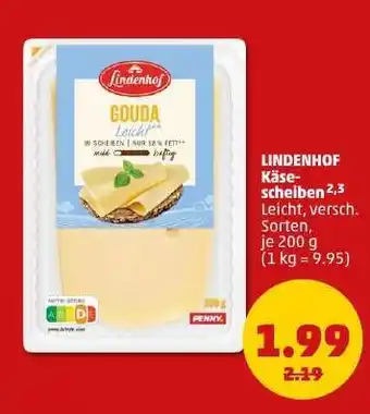 PENNY LINDENHOF Käsescheiben Angebot