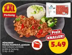 PENNY MÜHLENHOF Frisches Hackfleisch, gemischt Angebot