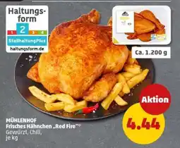 PENNY MÜHLENHOF Frisches Hähnchen „Red Fire“ Angebot