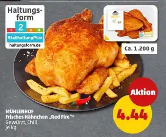 PENNY MÜHLENHOF Frisches Hähnchen „Red Fire“ Angebot