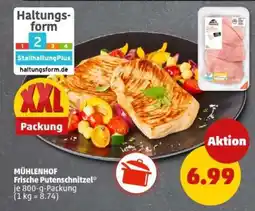 PENNY MÜHLENHOF Frische Putenschnitzel Angebot