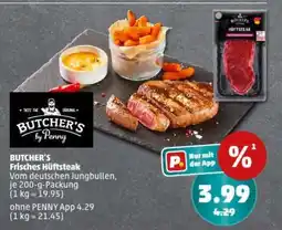 PENNY BUTCHER'S Frisches Hüftsteak Angebot