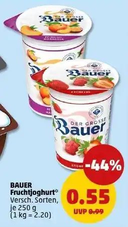 PENNY Bauer Fruchtjoghurt Angebot