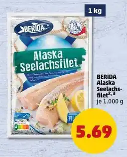 PENNY BERIDA Alaska Seelachsfilet Angebot