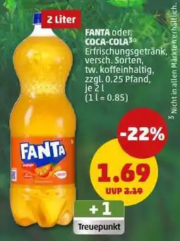 PENNY FANTA oder COCA-COLA Angebot
