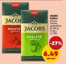 PENNY JACOBS Kaffee Angebot