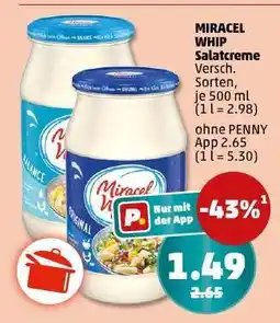 PENNY MIRACEL WHIP Salatcreme Angebot