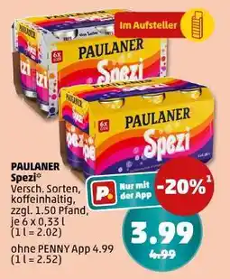 PENNY Paulaner Spezi Angebot