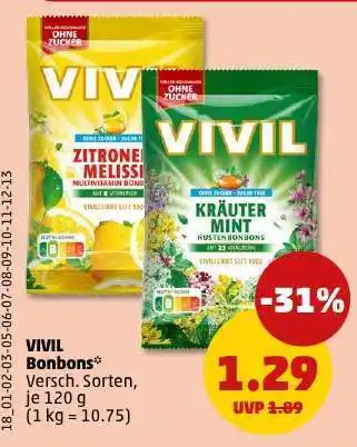 PENNY VIVIL Bonbons Angebot
