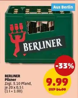 PENNY BERLINER Pilsner Angebot