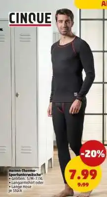 PENNY Herren-Thermo-Sportunterwäsche Angebot