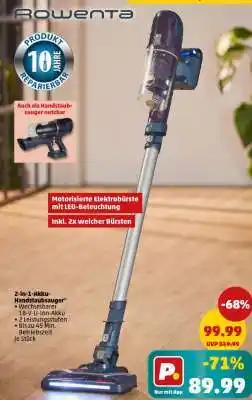 PENNY 2-in-1-Akku-Handstaubsauger Angebot