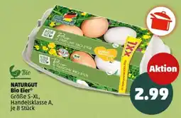 PENNY NATURGUT Bio Eier Angebot