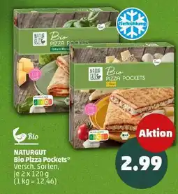 PENNY NATURGUT Bio Pizza Pockets Angebot