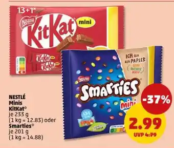PENNY NESTLÉ Minis KitKat oder Smarties Angebot