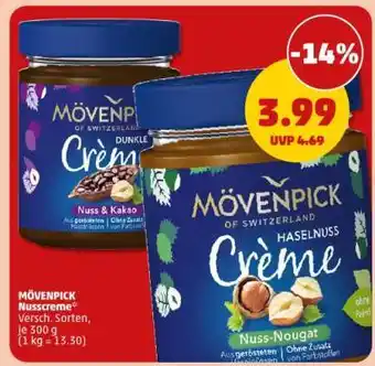 PENNY MÖVENPICK Nusscreme Angebot
