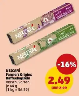 PENNY NESCAFÉ Farmers Origins Kaffeekapseln Angebot