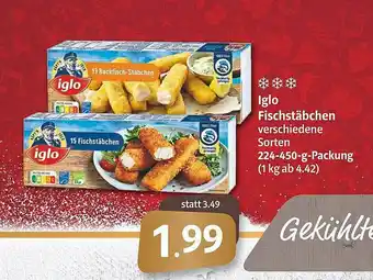 Markant Iglo Fischstäbchen Angebot