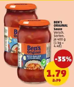 PENNY Ben’s Original Sauce Angebot