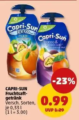 PENNY Capri-Sun Fruchtsaftgetränk Angebot