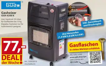 Sonderpreis Baumarkt Güde Gasheizer GGH 4200 K Angebot