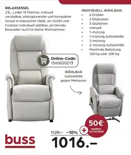 Möbel Buss Relaxsessel Angebot