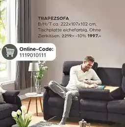 Möbel Buss Carina Trapezsofa Angebot