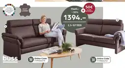 Möbel Buss Carina 2,5-sitzer Angebot